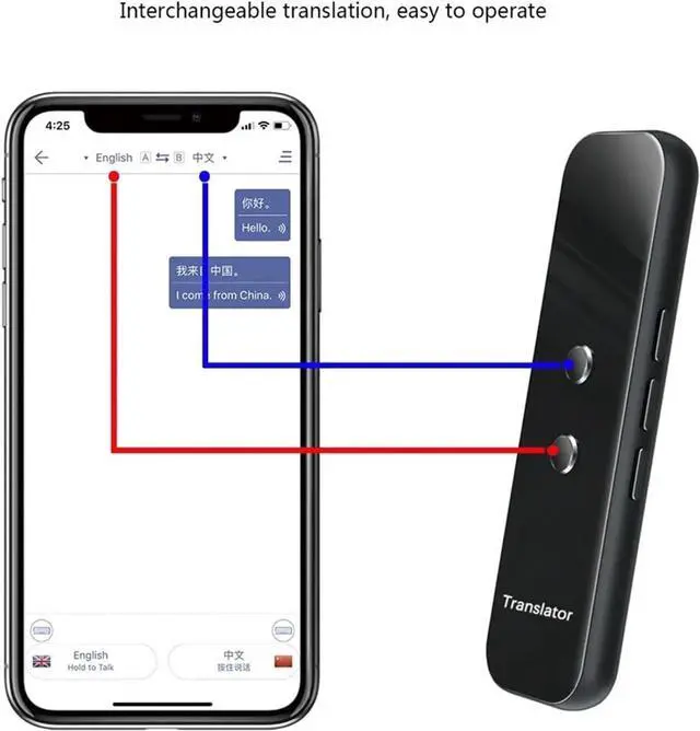 Alt view image 3 of 6 - Scan Reader Pen, G6/G5 137Languages Translator Bluetooth Smart Instant Voice Text APP Photograph Translaty Language Learning Travel Businesses for Dyslexia, Elderly, Kids, Students