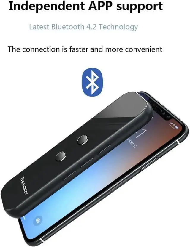 Alt view image 4 of 6 - Scan Reader Pen, G6/G5 137Languages Translator Bluetooth Smart Instant Voice Text APP Photograph Translaty Language Learning Travel Businesses for Dyslexia, Elderly, Kids, Students