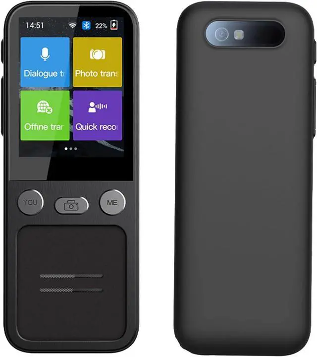 Main image of Instant Two-Way Language Translator Device, Offline Language Translator, Online Translation 134 Languages, Photo Translation 43 Languages, 10 Offline Languages, for Travel