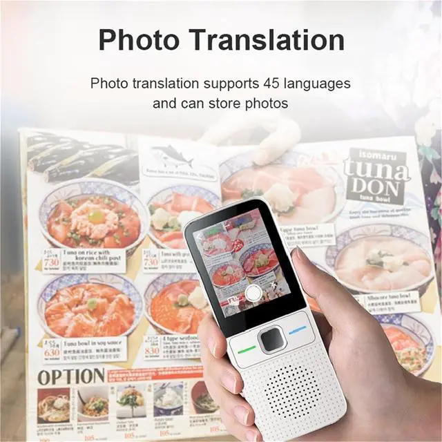 Alt view image 3 of 6 - Scan Reader Pen, Language Translator Device Portable Instant Translator Online 137 Languages WiFi/Offline 12 Languages Two- Way Translation for Dyslexia, Elderly, Kids, Students