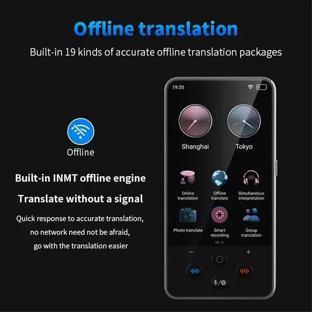 Alt view image 4 of 6 - Scan Reader Pen, NewPortable Translator S85 Pro WiFi 138 Language Online Offline Smart Recording Translate ChatGPT Voice Photo Group Translation for Dyslexia, Elderly, Kids, Students