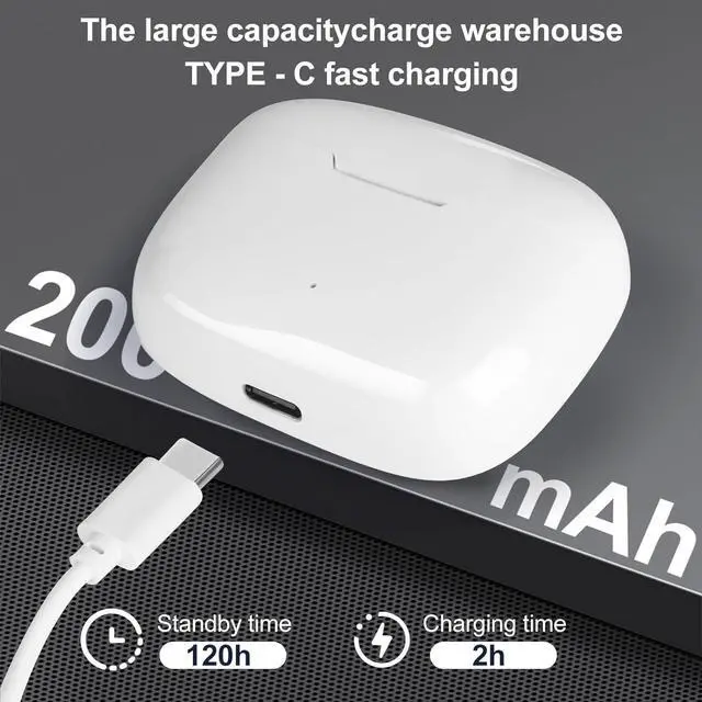 Alt view image 4 of 6 - AI Language Translation Earbuds Real-Time, 144 Languages & Accents, Audifonos Traductores Inglés Español, Compatible with iOS & Android, Ideal for Travel, Business, Learning (White)