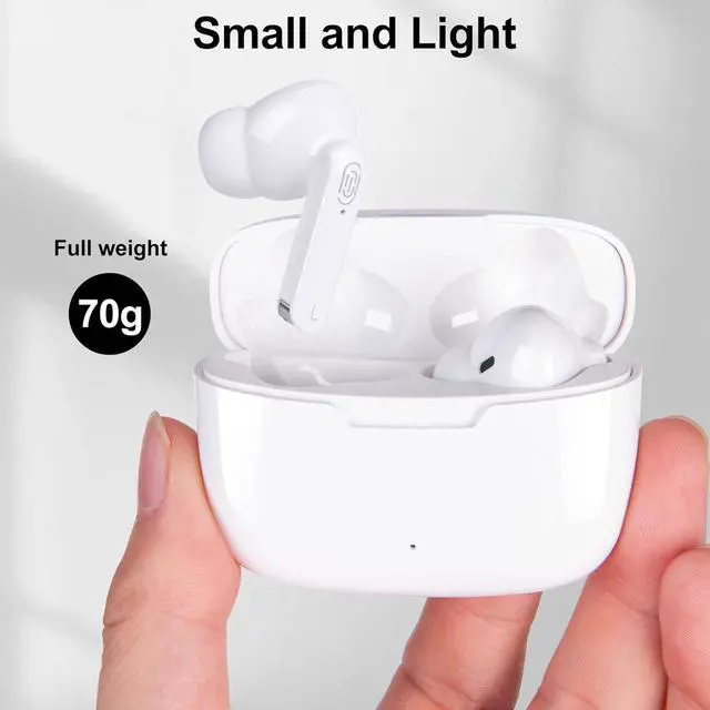 Alt view image 6 of 6 - AI Language Translation Earbuds Real-Time, 144 Languages & Accents, Audifonos Traductores Inglés Español, Compatible with iOS & Android, Ideal for Travel, Business, Learning (White)