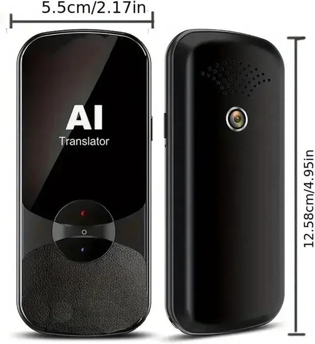 Alt view image 3 of 7 - Scan Reader Pen, Language Translator Device, Two-Way Instant Voice Translator for 108 Languages, Real-Time Translation Device with Online Offline for Dyslexia, Elderly, Kids, Students