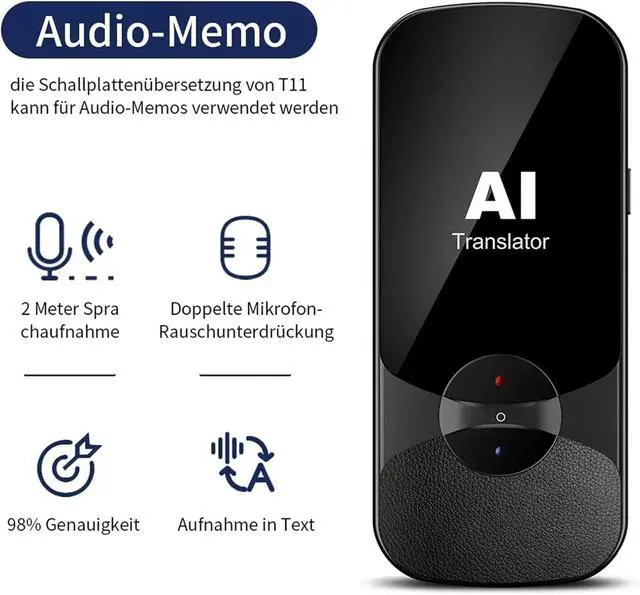 Alt view image 5 of 7 - Scan Reader Pen, Language Translator Device, Two-Way Instant Voice Translator for 108 Languages, Real-Time Translation Device with Online Offline for Dyslexia, Elderly, Kids, Students