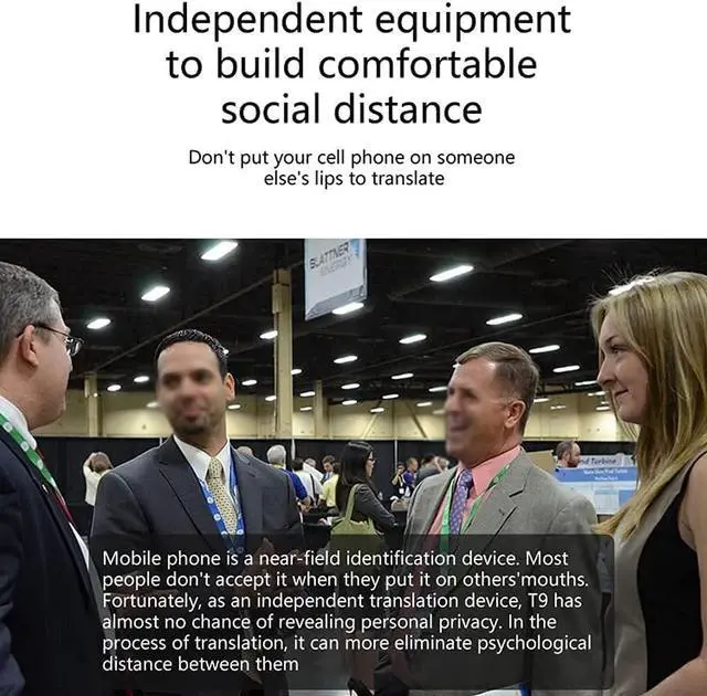 Alt view image 3 of 4 - Portable AI Smart Voice Translator Traductor De Idiomas En Tiempo Real 45 Language Instant Translator Photo Offline Translation Needed Hopeful charitable Chaser of Light