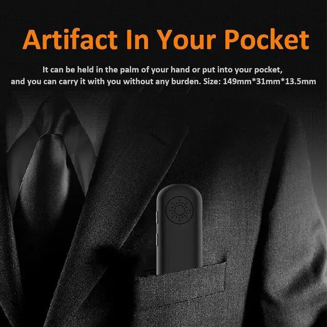 Alt view image 5 of 7 - Scan Reader Pen, 2 Way Wi - Fi Text to Sp Device, 2.99 Inch Touch Screen, 131 Languages Translator Device Support Offline Translation