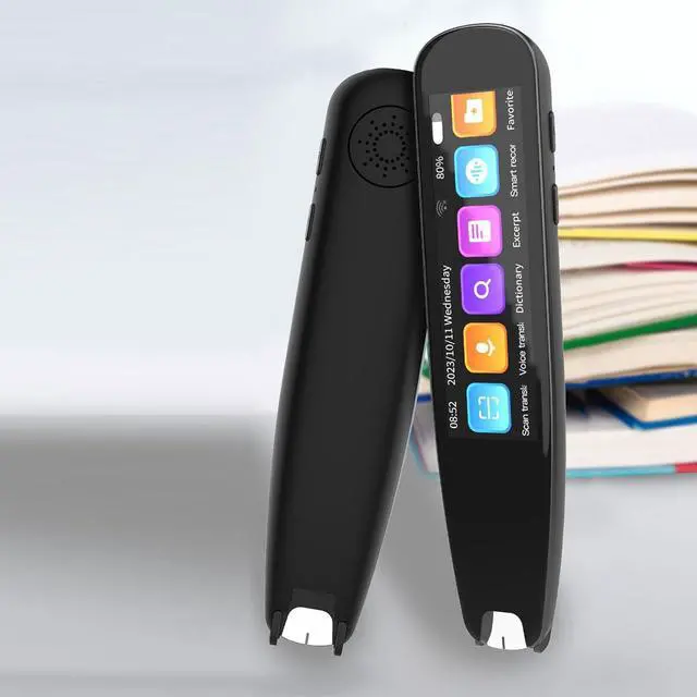 Alt view image 7 of 7 - Scan Reader Pen, 2 Way Wi - Fi Text to Sp Device, 2.99 Inch Touch Screen, 131 Languages Translator Device Support Offline Translation