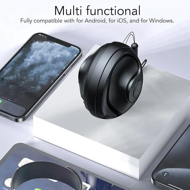 Alt view image 2 of 7 - Language Translator Earhooks, Bluetooth 5.3 Language Translator Earbuds Real Time, Support 144 Languages Online Translation Wireless Translator Earbuds Device for Travel,