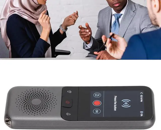 Alt view image 6 of 7 - Language Translator Device, Two Way Real-Time Voice Translation Offline Online Voice Photo Translation Photo Instant Translation for Travel Business