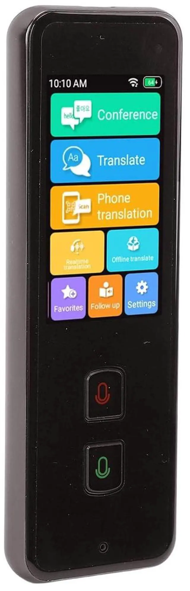 Main image of ZJchao Ai Translator, Voice Translator 2.45in Touch Screen 138 Online 15 Offline Languages with 1GB 8GB Memory Photo Sound Translation Two Way Real Time Language Translator Language