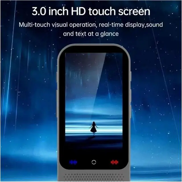 Alt view image 3 of 6 - S80 Pro Intelligent Translation Machine 138 Language Intelligent Record 19 Offline Real-time Chat GPT AI Voice Photo Translat