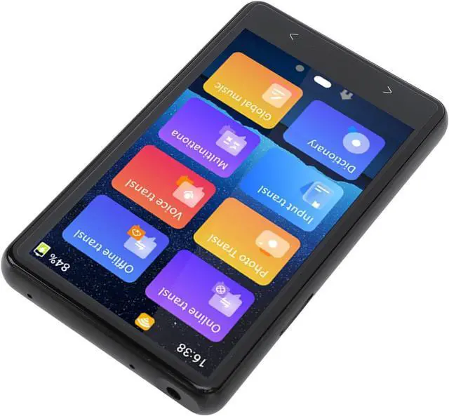 Alt view image 7 of 7 - Language Translator Device Portable Instant Translator Multifunctional Translation for Travel Business Study Metal ABS Black 288g