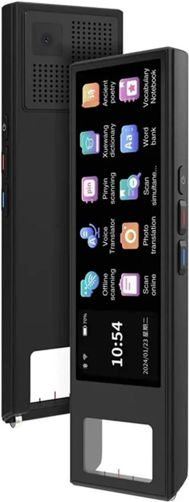 Main image of Portable S90 Translation Pen Real Time Intelligent Text Scanning Point Reading Learning Smart Voice Translator Device