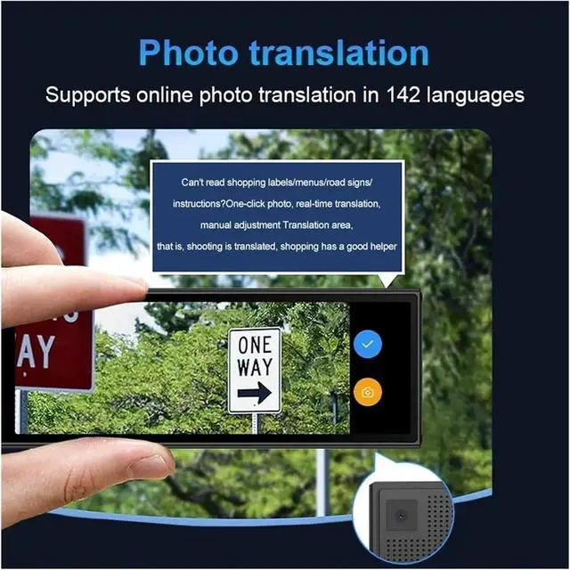 Alt view image 4 of 7 - Portable S90 Translation Pen Real Time Intelligent Text Scanning Point Reading Learning Smart Voice Translator Device