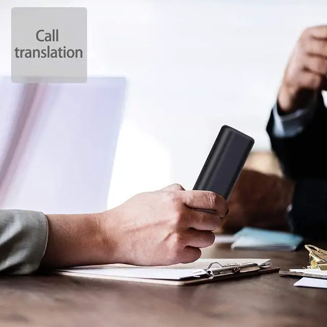 Alt view image 7 of 7 - Instant Translator,Two Way Smart Language Translator Device,Electronic Voice Pocket Translator Supports 70 Languages for Meeting Learning Travel Business Needed