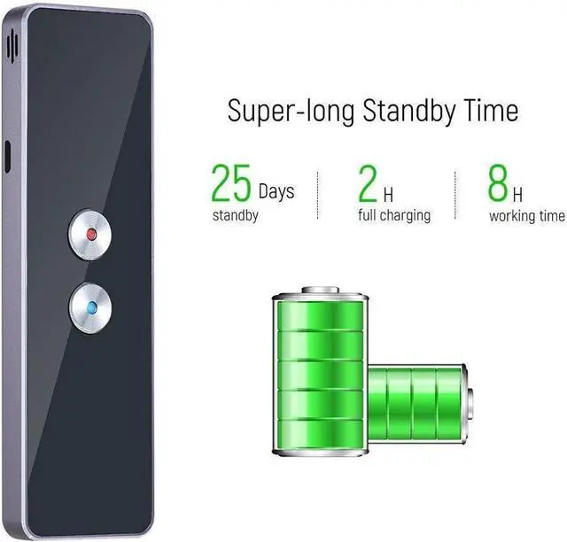 Alt view image 3 of 7 - Multi Language Translator Real-time Sp/Text Translation Device with APP for Business Travel Shopping English Chinese French Spanish Japanese Needed Efficency Needed