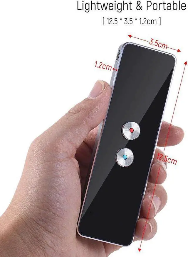 Alt view image 6 of 7 - Multi Language Translator Real-time Sp/Text Translation Device with APP for Business Travel Shopping English Chinese French Spanish Japanese Needed Efficency Needed