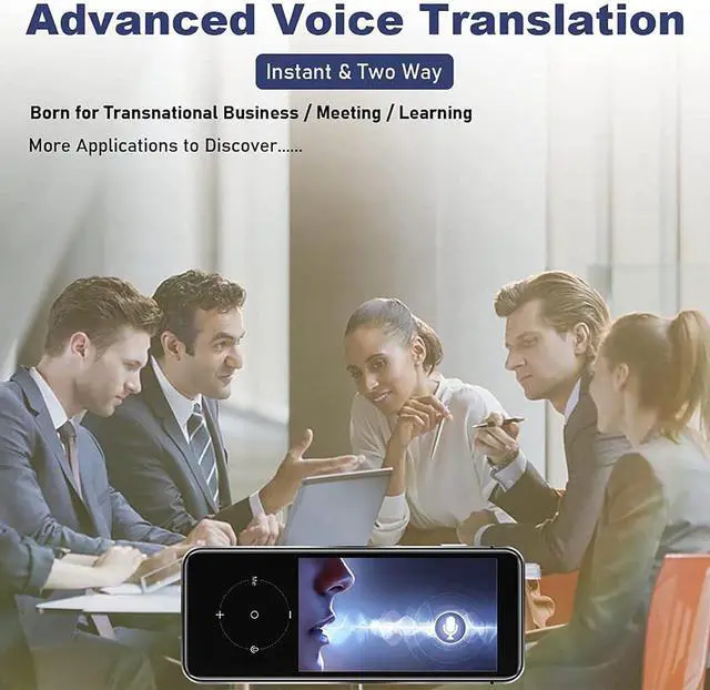 Alt view image 6 of 7 - PortableRealTimeTranslation-LanguagesPocketTranslator,LanguageTranslatingDevice,PortableForeignLanguageRealTimeWayTranslations,LightweightPortableScanningTranslator Marriage Fashionable