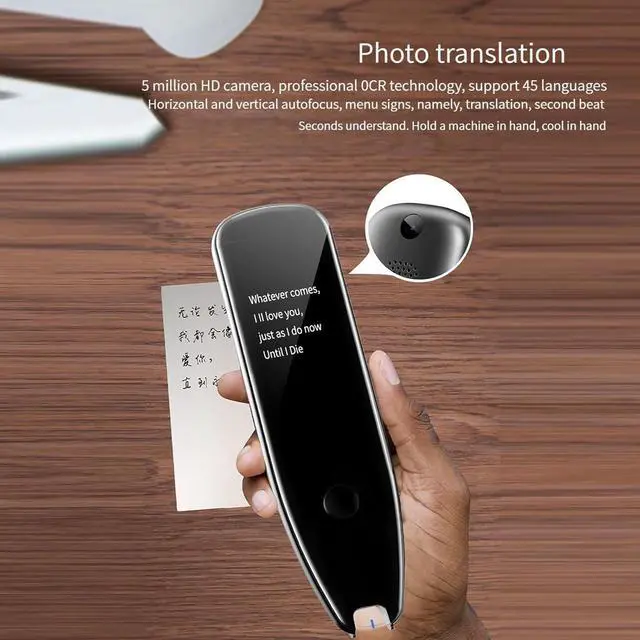 Alt view image 6 of 7 - Portable Two Way Language Interpreter - Languages Pocket Translator, Bidirection Simultaneous Translation, Smart Translations in Real Time, Languages Interpreter in Real Time Marriage Fashionable
