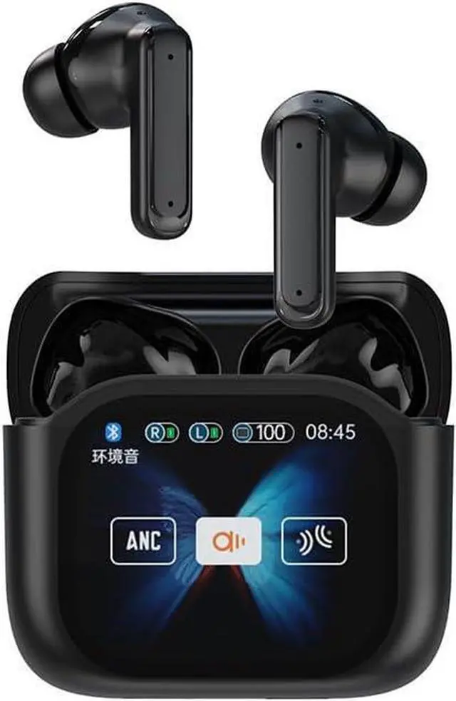 Main image of AI Language Translator Earbuds, 150 Languages Translation Device and Support 10 Languages Offline Translation, 2-Way Translation Headset for Language Learning/Travel/Business (Black)