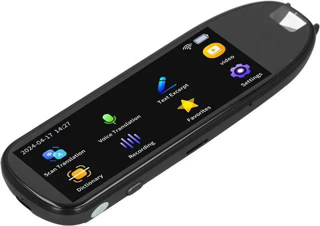 Alt view image 3 of 7 - Scan Reading Pen Offline Online Smart Reader Two Way Instant Translator Pen Portable 2 Way Instant Language Translator Device 5.0in Ultra Big Screen Reading Pen for Dyslexia