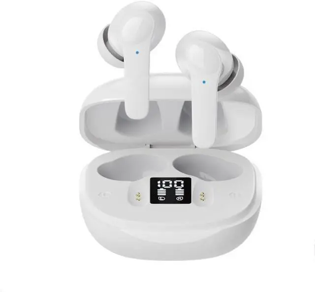 Main image of B11 Intelligent Voice Translation Headset - Binaural Chinese-English Translator - Multi-Language Bluetooth Simultaneous Translation Translator (White)