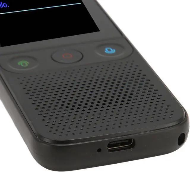 Alt view image 7 of 7 - Translator Device, 138 Languages Smart Voice Translator Voice Translator Traductor with 2.4inch Touch Screen 1GB RAM 8GB ROM for Portable WiFi Language Translator Device (Black)