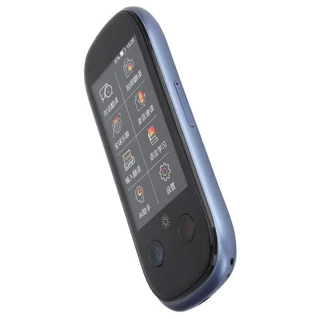 Alt view image 7 of 7 - AI Translator Language Device Instant Voice Translation 4G for International Communication (Blue)