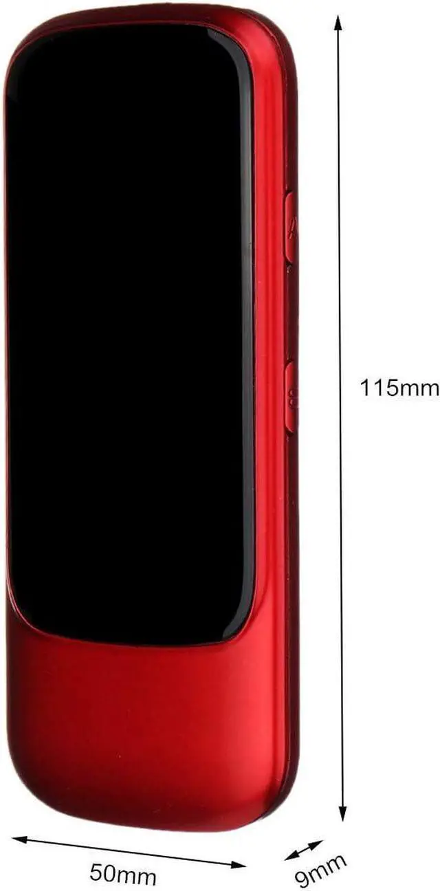 Alt view image 5 of 6 - N9 21 Languages Mini Intelligent Interpreter Instant Voice Translation Device for Android/iOS Two-Way Translation,White,Black