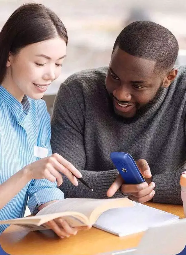 Alt view image 3 of 7 - 2020 4G WiFi Touch Screen Portable Mobile Smart Language Voice Translator Supports 106 Languages,White,