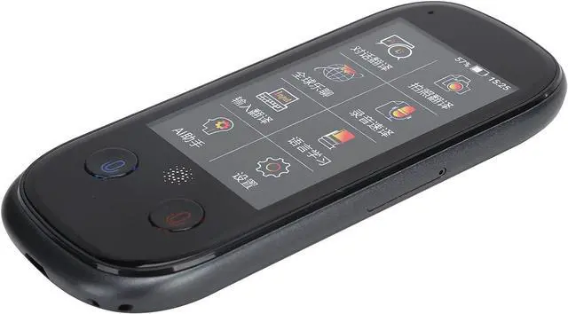 Main image of Artificial Intelligence Translator, 3.0 Inch Touch Screen AI Language Translator WiFi 4G Voice Translator Interpreter Support 75 Languages (Gray)