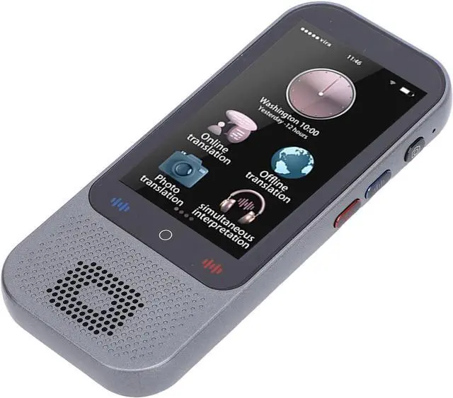 Alt view image 2 of 7 - Portable Language Translator Device with 38 Languages, AI Real Time Ce & Photo Translation, Touchscreen, Two Way Translation for Travel, Business, Ning - Inst Offline Translation