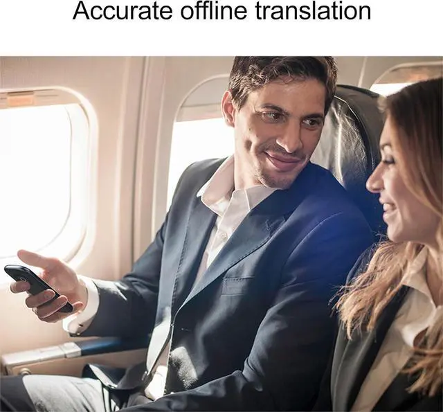 Alt view image 6 of 7 - Language Translator Device, Offline Translator Device with 137 Languages 4.0 Inch Photo Voice for Business Learning Travel