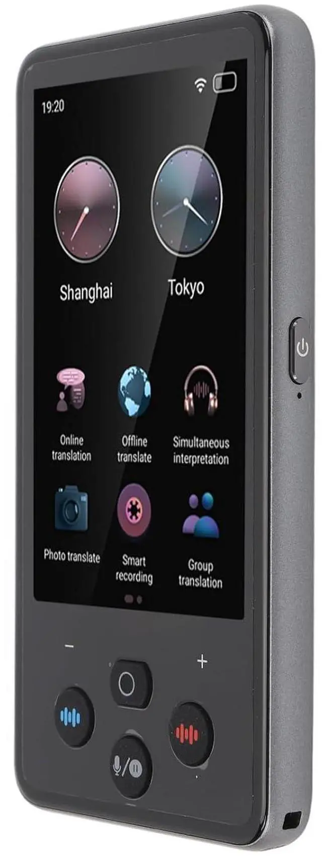 Alt view image 5 of 7 - Travel Language Translator, 138 Languages 2 Way Real Time Offline Photo Translation Touchscreen AI Voice Translator, 1GB + 8GB, 3.97in Screen, for Android 6.0 with 2000mAh Battery