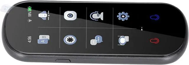 Alt view image 5 of 7 - Handheld Language Translator Device with 3in Touchscreen, Offline Recording, and 8MP Camera - Ce Translator for 09 Languages - Ideal for Travel, Study, and Work