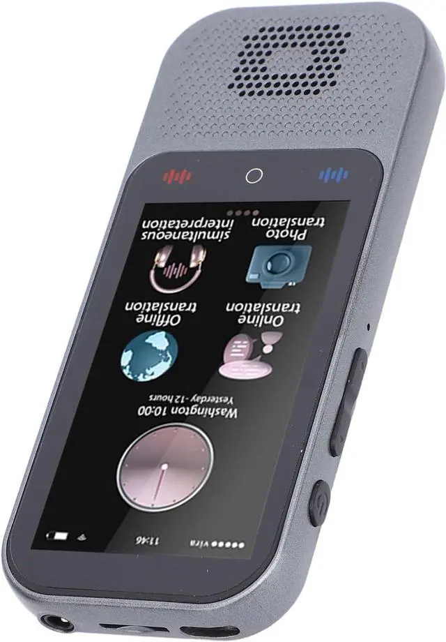 Alt view image 2 of 7 - Portable Translator Device, Upgraded Two Way Real Time Voice Photo Translation with 138 Languages and AI for Travel Business Learning, Covers More Than 100 Countries Worldwide, 7