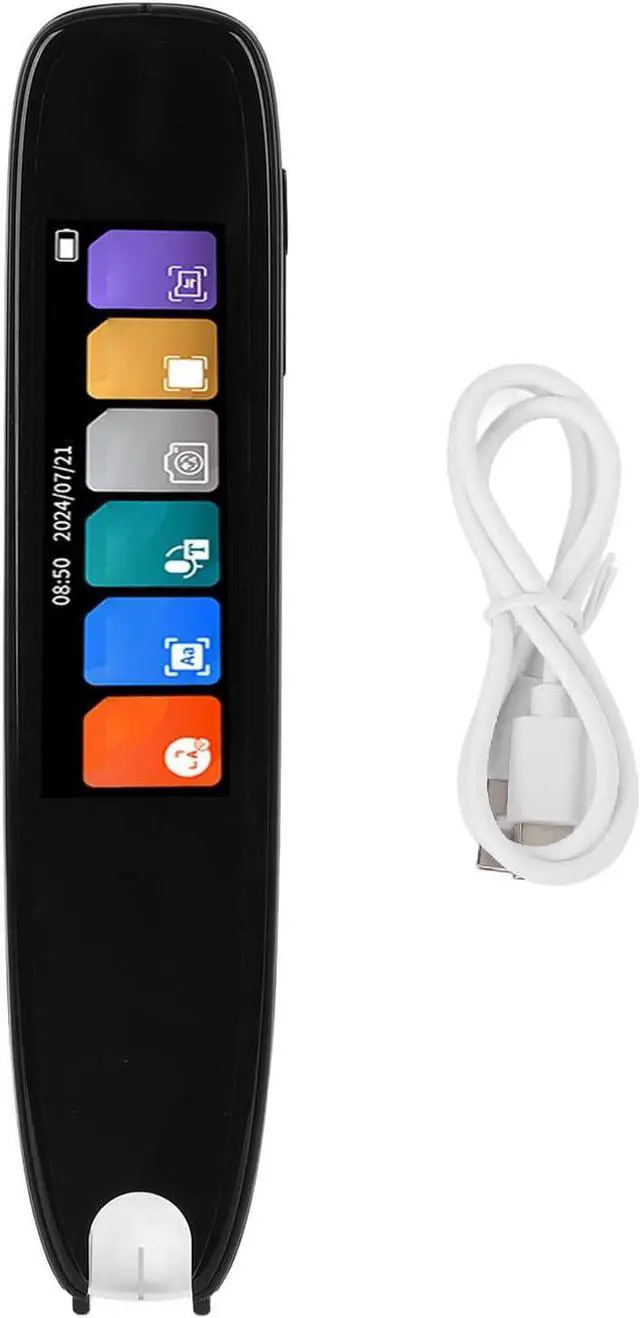 Alt view image 5 of 7 - Language Translator Device Translation Scanning Pen 142 Languages Online Voice Photo with Large Display and Advanced Speech Technology, for Language Learners, Reading, Business