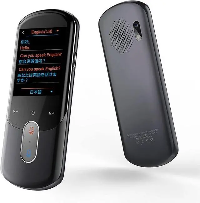 Alt view image 5 of 7 - Languages Interpreter in Real Time - Portable Two Way Language Interpreter, Languages Pocket Translator, Bidirection Simultaneous Translation, Smart Translations in Real Time Decoration