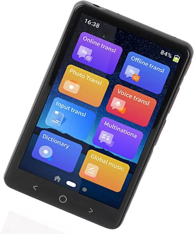 Alt view image 6 of 7 - Language Translator Device 4in Real Time Language Portable Voice Photo Translation Machine with Offline Translation in 14 Languages for Travel and Communication