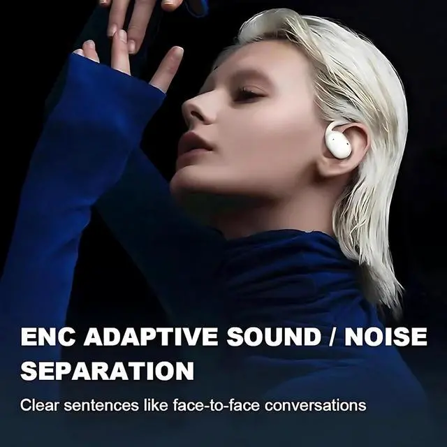 Alt view image 6 of 7 - Vylaras Ai Translator Earbuds, 2025 New Vylaras Translation Earbuds, Vylaras Ai Translation Earbuds, Vylaras 100+ Language Translator Earbuds, Intelligent Touch Screen Ai Earbuds Translate (Silver)