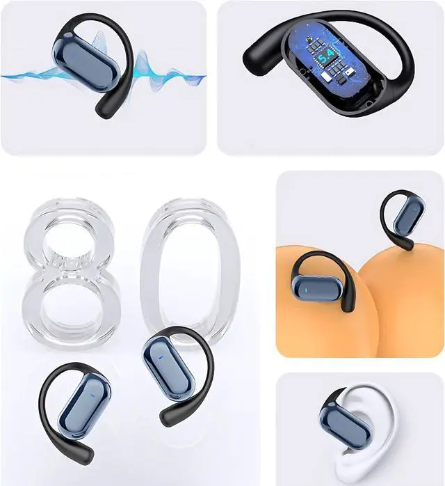 Alt view image 4 of 7 - Vylaras Ai Translator Earbuds, 2025 New Vylaras Translation Earbuds, Vylaras Ai Translation Earbuds, Vylaras 100+ Language Translator Earbuds, Intelligent Touch Screen Ai Earbuds Translate (Silver)