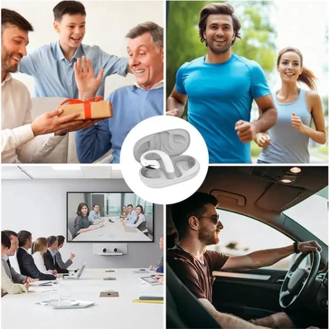 Alt view image 5 of 7 - Openair Max Ai Headphones Translator, Flegobey Translator Earbuds, 144 Languages Translator Earbuds Real Time, OpenAir Earbuds, Ai Translation Earbuds (Black)