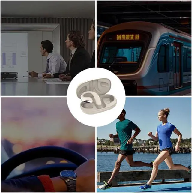 Alt view image 6 of 7 - Openair Max Ai Headphones Translator, Flegobey Translator Earbuds, 144 Languages Translator Earbuds Real Time, OpenAir Earbuds, Ai Translation Earbuds (Black)