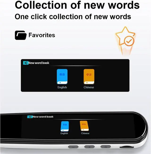 Alt view image 2 of 7 - Language Translation Device 134 Languages Online Voice Translation 60 Photo Translations for Learning Travel (Black)