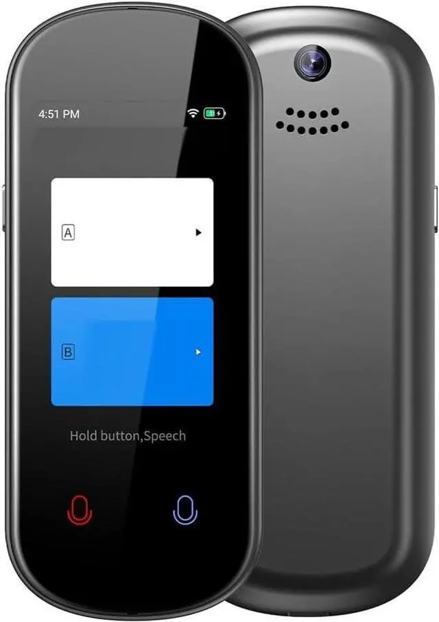 Main image of Language Translator, 138+ Languages Translation in Real Time Voice Translator Device for Learning Travel Business