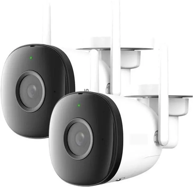 Main image of 2C 4MP WiFi Camera Weatherproof IP67 AI Human Detection Outdoor Surveillance IP Camera Wholesale(3.6mm,US Plug_2PCS Bullet 2C 4MP)