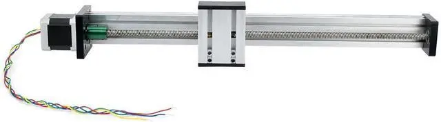 Alt view image 2 of 5 - FTVOGUE Aluminum Alloy Precision Machined 0808 Ball Screw Linear Loop with 57 Engine for The CNC Automation Industry (0808 Screw, Effective Range 300)