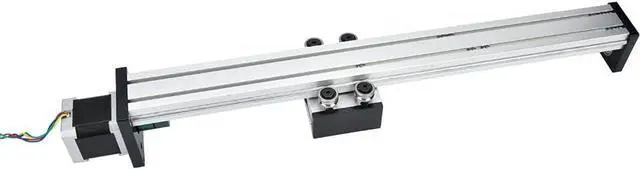 Alt view image 3 of 5 - FTVOGUE Aluminum Alloy Precision Machined 0808 Ball Screw Linear Loop with 57 Engine for The CNC Automation Industry (0808 Screw, Effective Range 300)