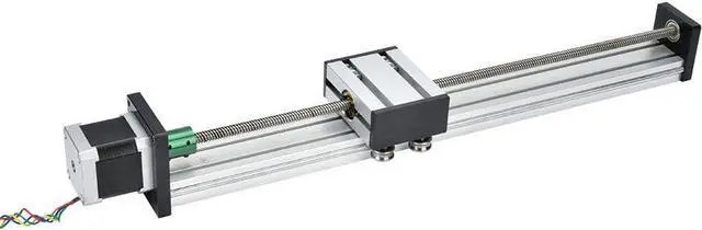 Alt view image 5 of 5 - FTVOGUE Aluminum Alloy Precision Machined 0808 Ball Screw Linear Loop with 57 Engine for The CNC Automation Industry (0808 Screw, Effective Range 300)